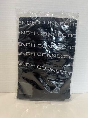5-Pack French Connection Women's Brief Panties in Black Size Large New